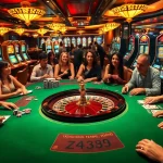Experience the thrill of winning at the e28 casino with players enjoying vibrant roulette action.